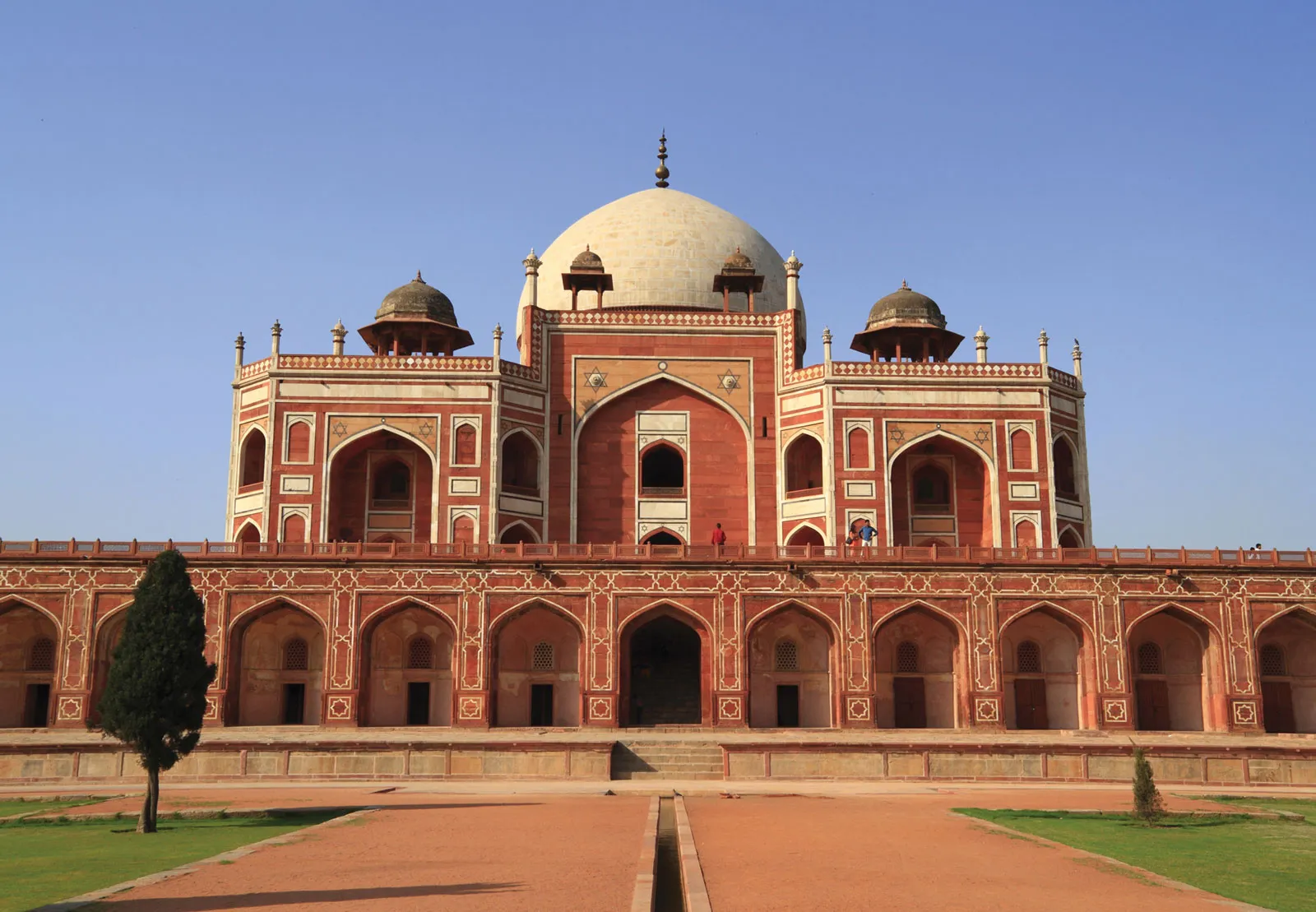 humayuns tomb hamidah banu begam delhi india 1569